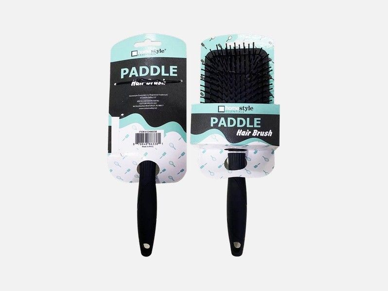 24 Pieces of Paddle Hair Brush Black