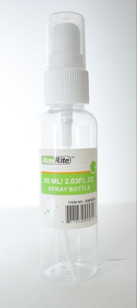 250 Pieces of 7oz Spray Bottle Clear