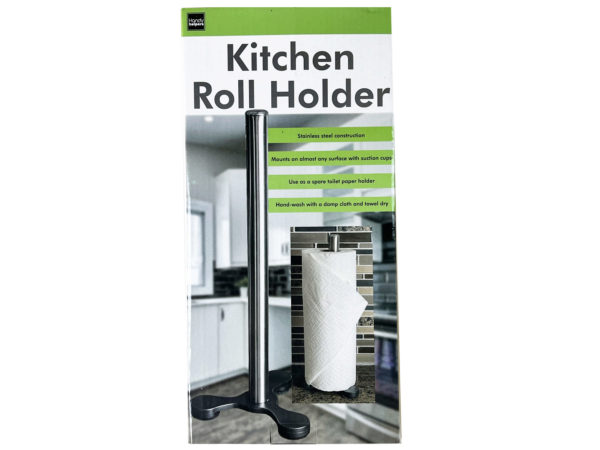 12 Pieces of Stainless Steel Kitchen Roll Holder