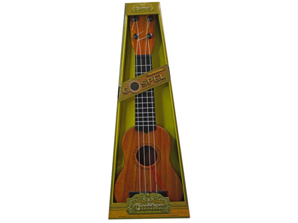12 Pieces of 16 In 4-String Wood Ukelele