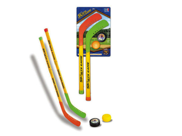 6 pieces of hockey play set
