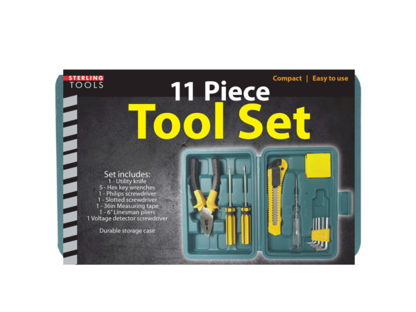 6 Pieces 11 Piece Tool Set In Box - Tool Sets