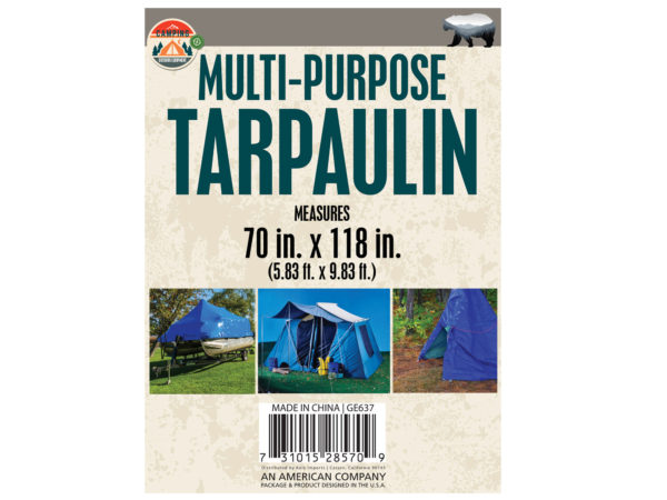 12 Pieces of MultI-Purpose Tarpaulin