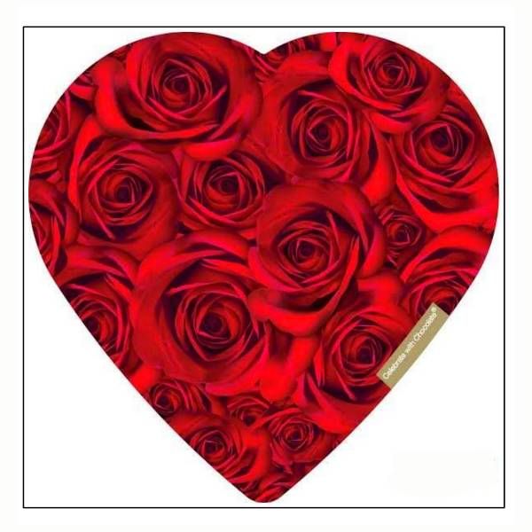 24 Pieces of 3.2 oz Heart Chocolates