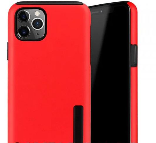12 Wholesale Ultra Matte Armor Hybrid Case For Samsung Galaxy A02s Red