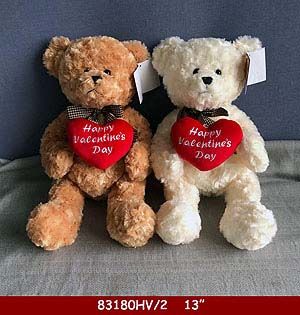 40 Bulk Plush Teddy Valentines Day Bear