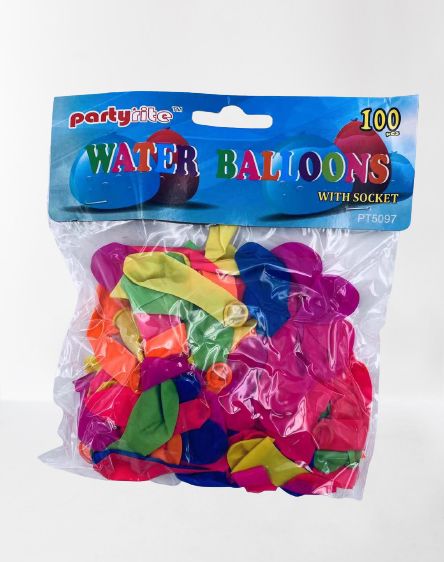 144 Wholesale 100 Pieces Water Balloons + Socket