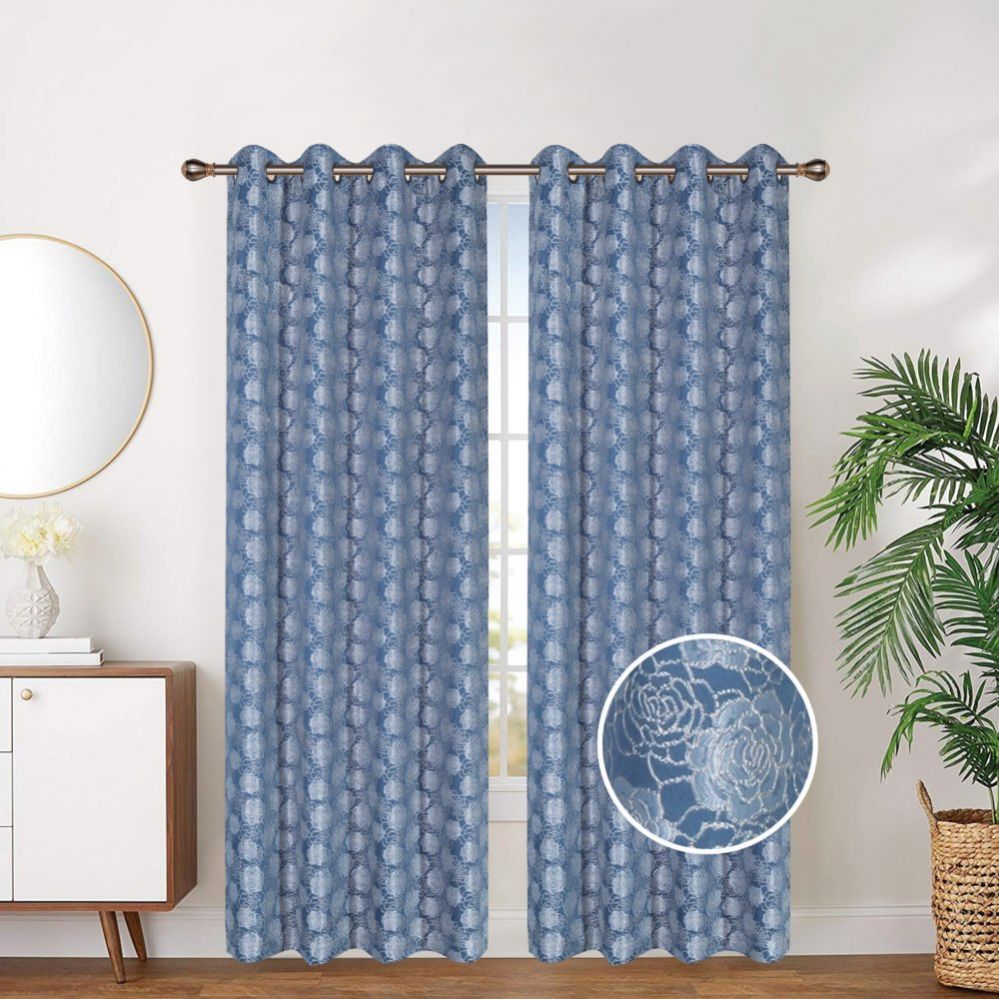 12 Wholesale Curtain Panel Grommet Color Navy at