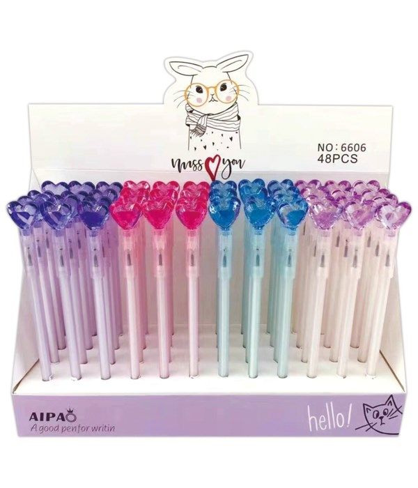 48 Pieces of Valentines Day Heart Pen