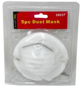 96 Pieces of 5 Piece Dust Mask
