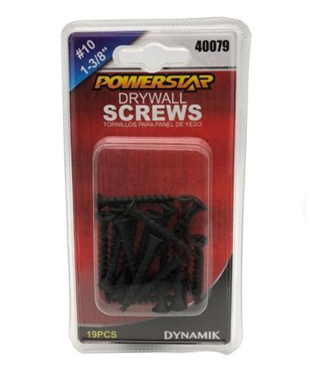 96 Pieces 1 3-18 Inch Drywall Screws - Hardware Gear
