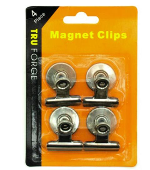72 Bulk 4 Piece Magnet Clips