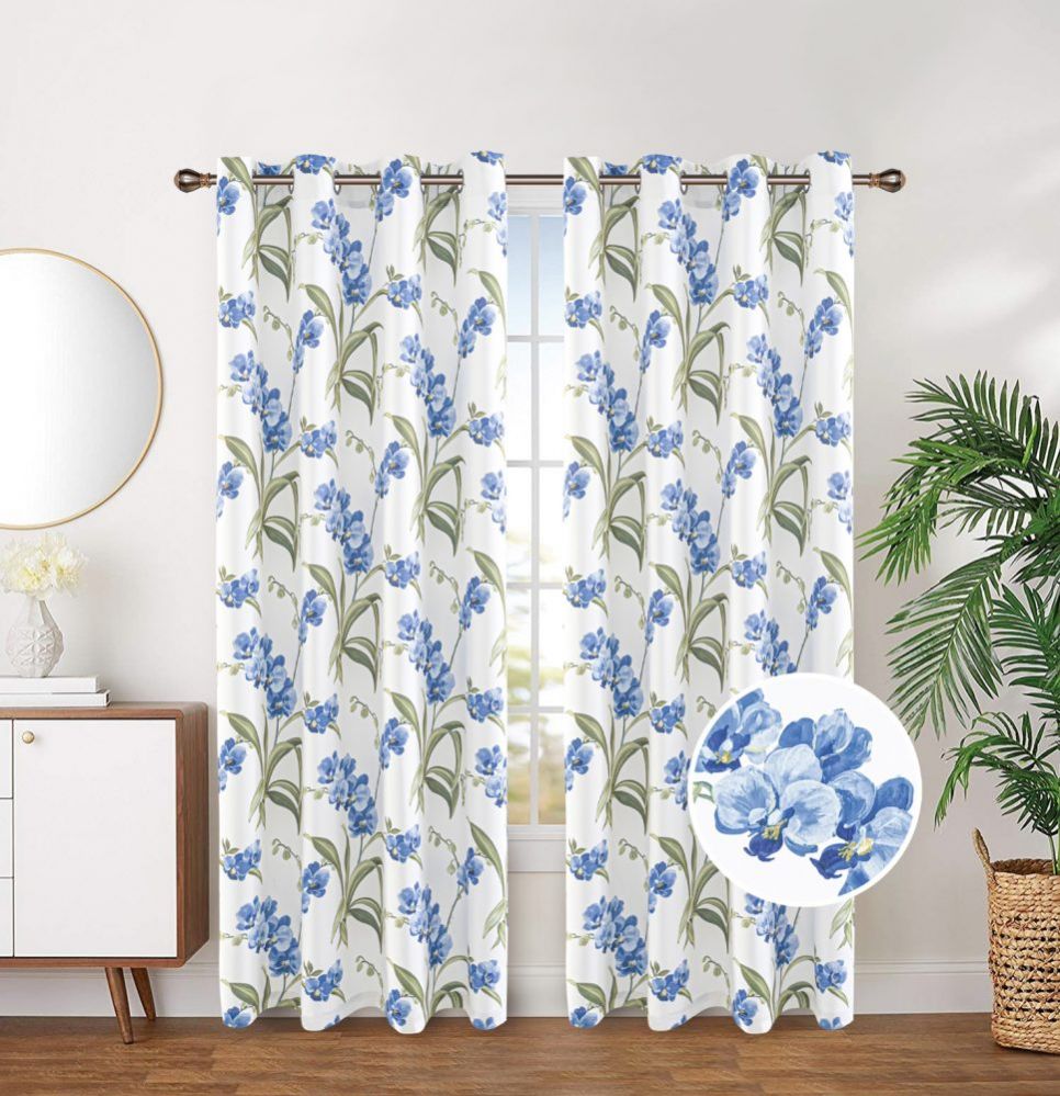 12 Wholesale Curtain Panel Grommet Color Navy at