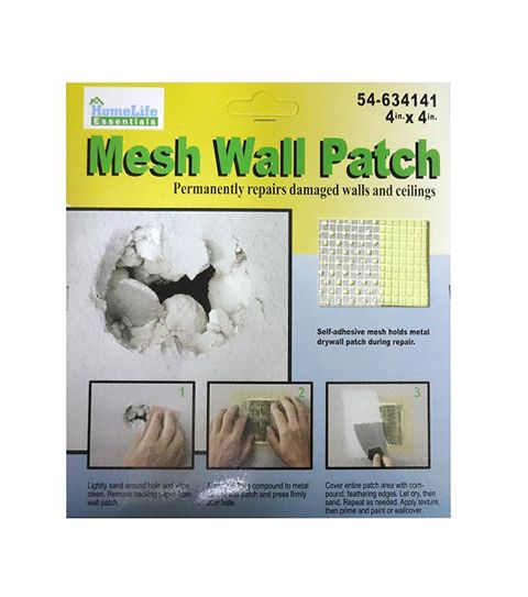 72 Pieces Mesh Wall Patch 4x4 Inch - Hardware Gear