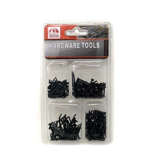 144 Pieces of Shoe Tack 4 Assorted Sizes