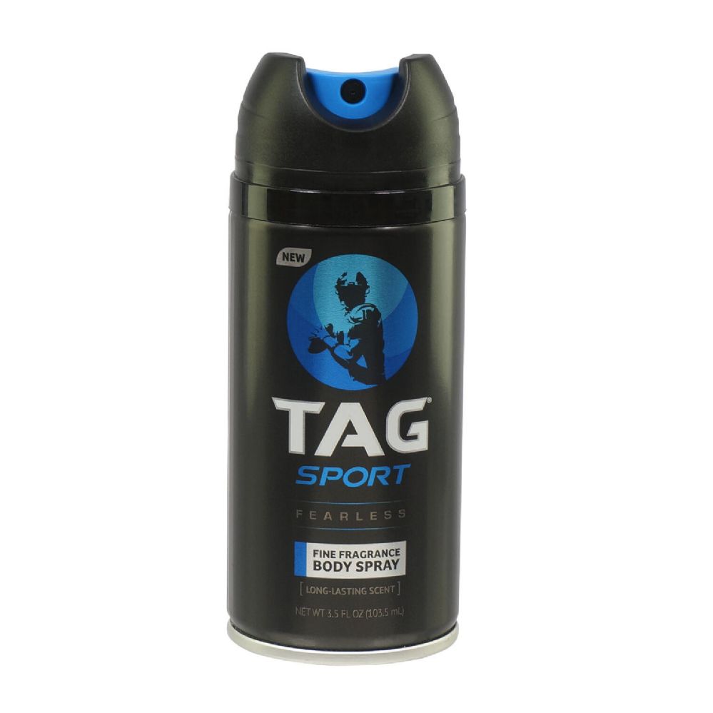 48 Wholesale Tag 3.5oz Bs Fearless Body Spray