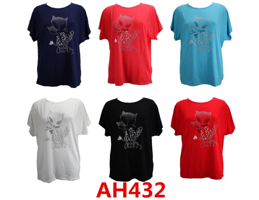 48 pieces of Womens T -Shirt Size S / M