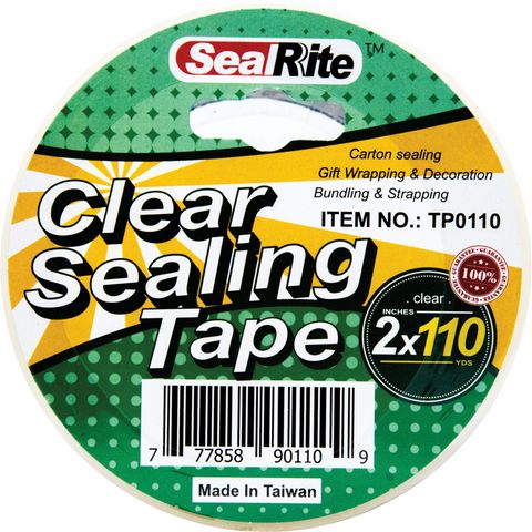 72 Wholesale 110-Yard X 2" Clear Tape