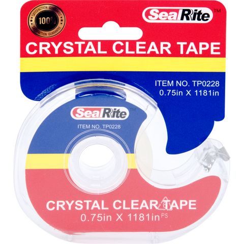 144 Wholesale Crystal Clear Stationery Tape