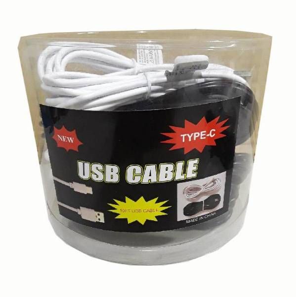 24 pieces of 10-Foot Usb Type C Cable