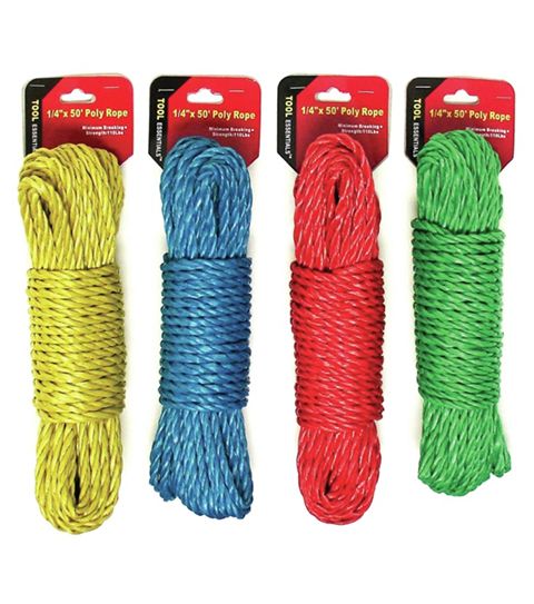 96 Pieces of 50 Foot X .25 Inch Poly Rope