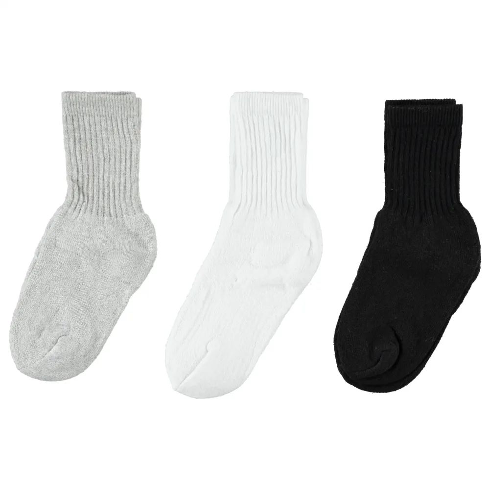 300 Pairs of Yacht & Smith Kid's Cotton Terry Cushioned Assorted Colored Crew Socks