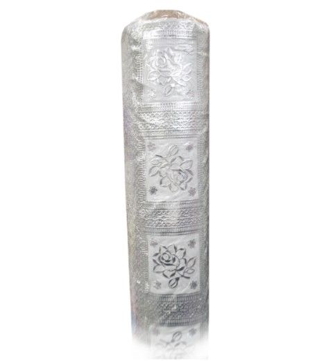 2 Wholesale Silver Lace 15 Yards Table Cloth
