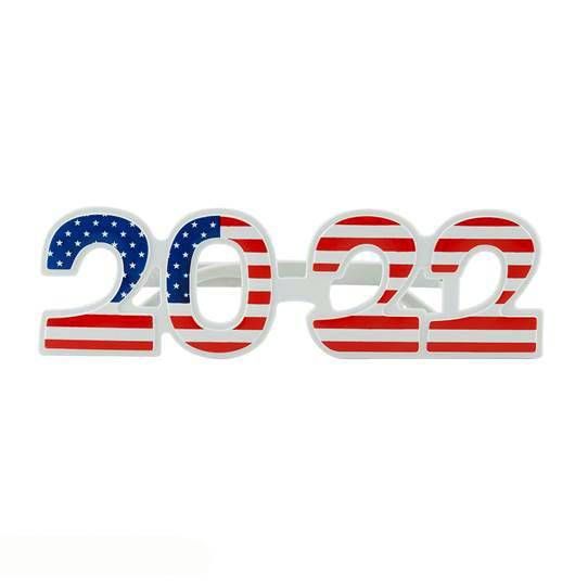24 Wholesale 2022 Usa Flag Glasses