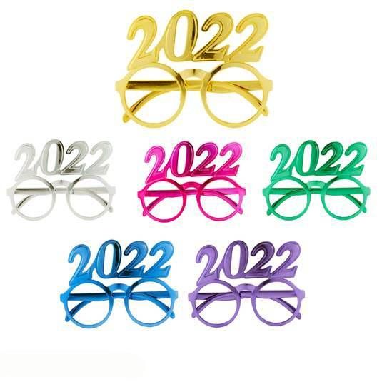 24 Wholesale 2022 New Year Glasses