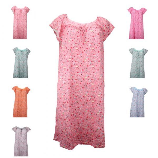 60 Pieces of Womens Night Gown Size - Assorted