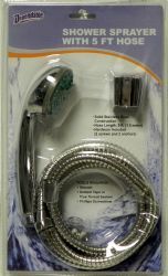 12 Pieces of Shower Sprayer With 5 Foot Hose And Mount