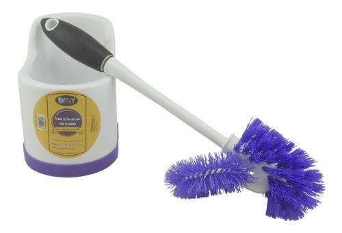 12 Wholesale Toilet Bowl Brush With Rim Cleaner And Holder Set