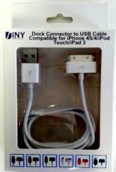 144 Pieces of Dock Connector To Usb Cable