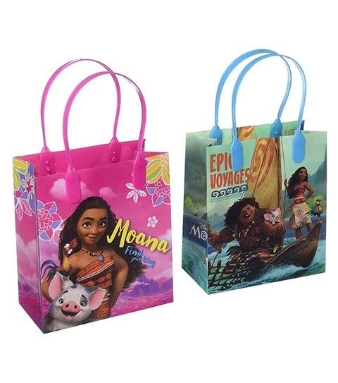 144 Wholesale Small Minnie Plastic Gift Bag Style 2