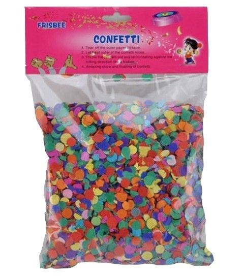 72 Pieces Confetti 2.5 Ounce Round Color - Party Favors