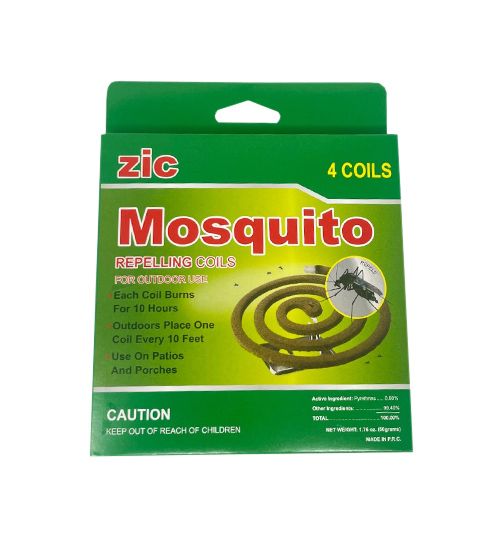 72 Pieces of 4 Piece Mosquito Coil Green