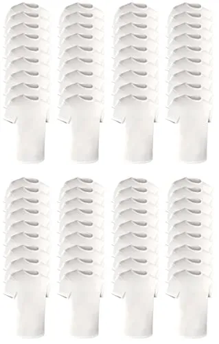 72 Pieces of Fruit Of The Loom Boys White Crew Neck Undershirt Assorted Sizes S-xl