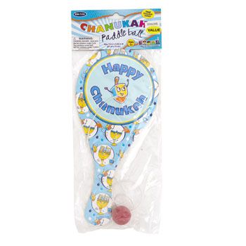 72 Pieces of Chanukah Paddle Ball