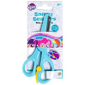 48 Wholesale Scissors My Little Pony Safety Blunt Tip Carded