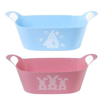 36 Pieces of Bucket Oval W/handles Easter