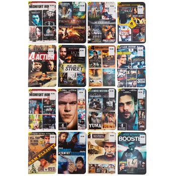 60 Pieces of Dvd Movies Assorted Filmspp