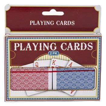 36 Pieces of Playing Cards 2pk Poker Coated