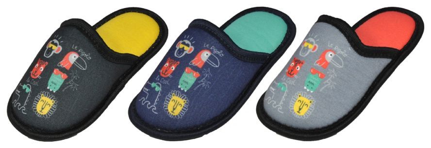 48 Wholesale Children's Animal Slippers