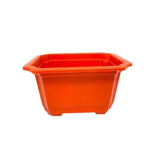 96 Pieces of Square Plastic Planter 4.5x6.5x4 Inch