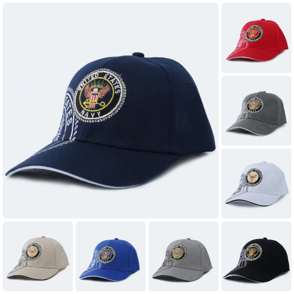 24 Pieces of Men Caps Logo Navy