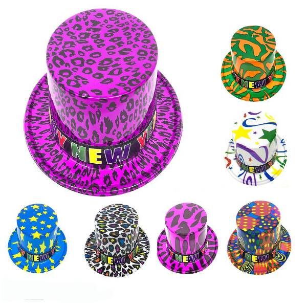 48 Wholesale Mixed Patterns New Year Hat