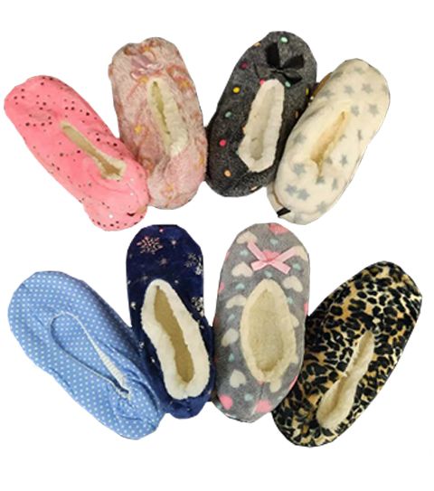 48 Pieces of Printed Slipper Shoe