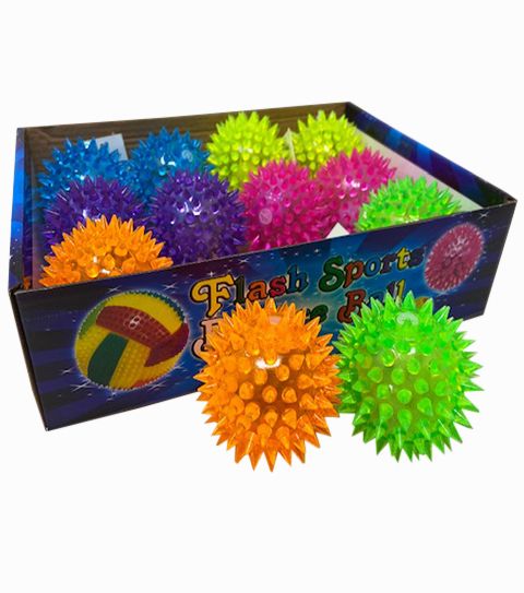 72 Wholesale Flashing Puffer Ball