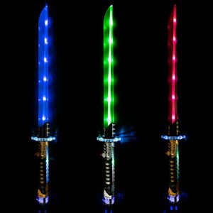 48 Pieces of Light Up Led Ninja Sword With Sound