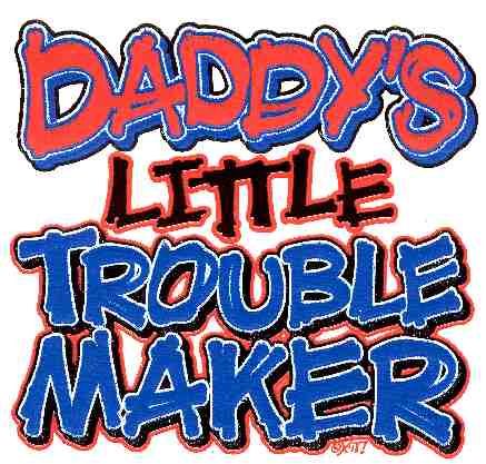36 Pieces of Baby Shirts Daddy's Little Troublemaker